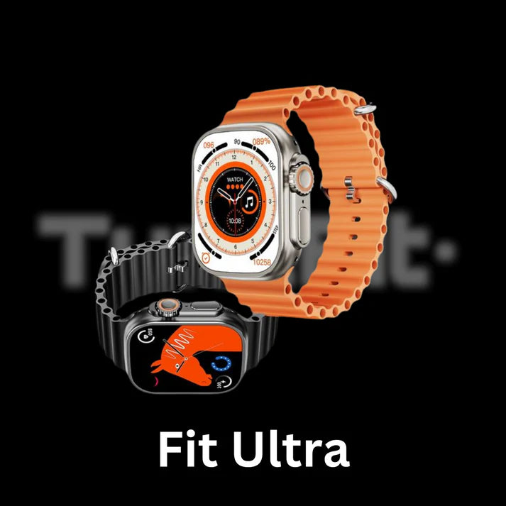 Fit Ultra Smartwatch – AMOLED Display, Bluetooth Calling & 24/7 Health Tracking