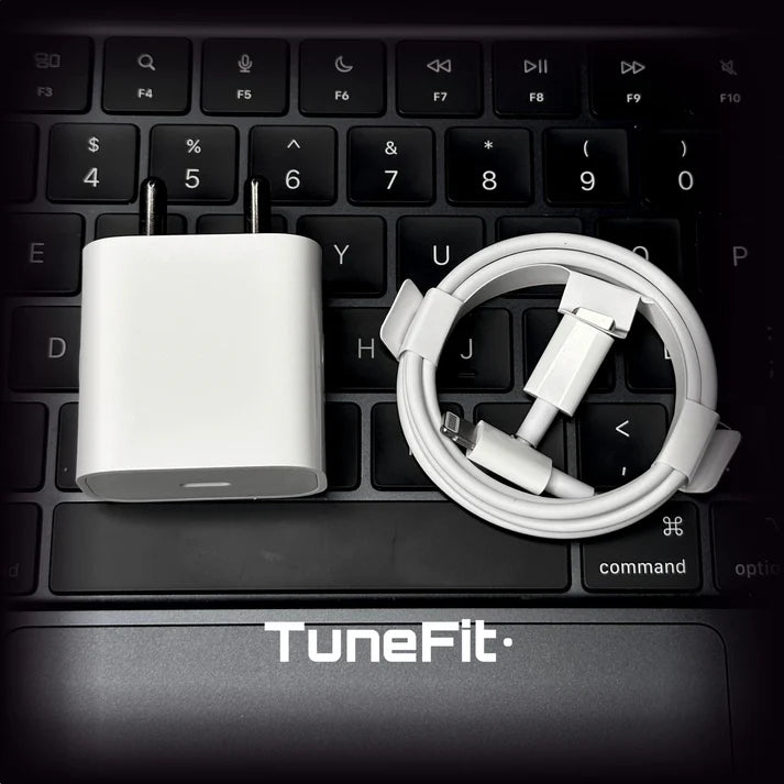 TuneFit 20W Fast Charger With Cable